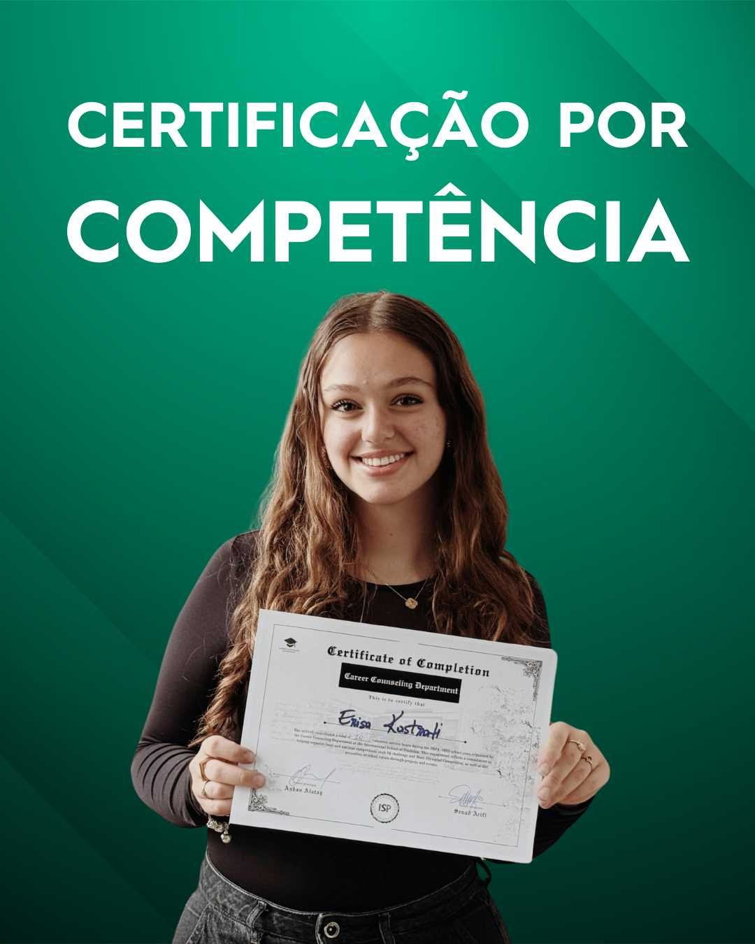 Cursos de Certificação por Competência